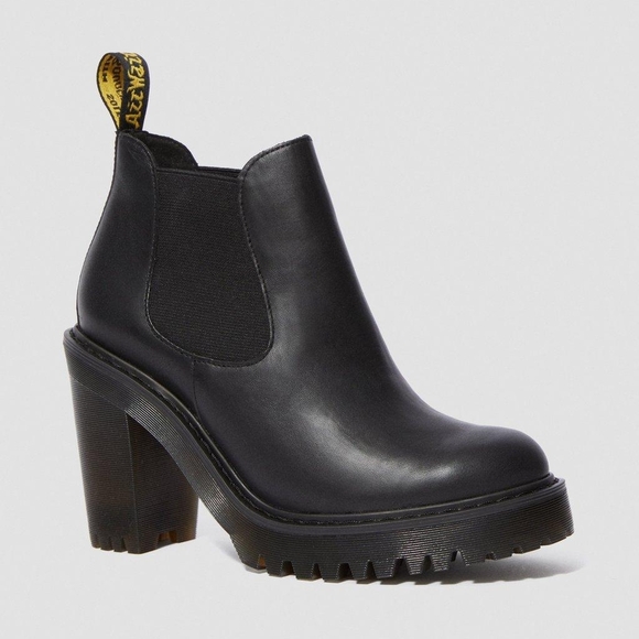 Hurston Women's Leather Heeled Chelsea Boots - Picture 1 of 7